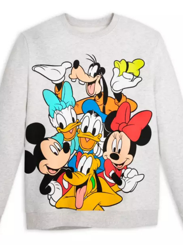 Mickey Mouse and Friends Pullover Sweatshirt for Adults Clanton Jacket