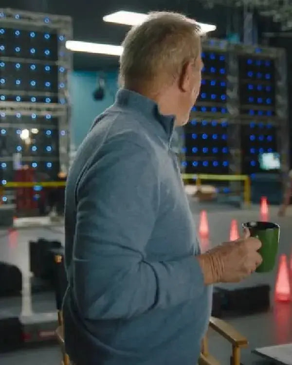 Kevin Costner Presents The First Christmas Kevin Costner Blue Sweatshirt