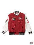 Vans The Monsters Labubu Varsity Jacket Clanton Jacket