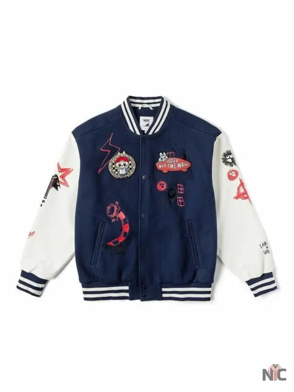 Vans The Monsters Labubu Varsity Jacket Clanton Jacket
