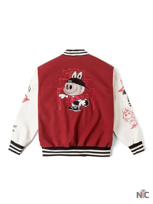 Vans The Monsters Labubu Varsity Jacket Clanton Jacket