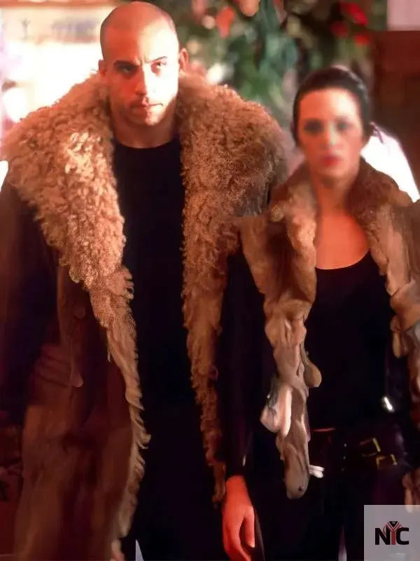Vin Diesel xXx Shearling Coat Clanton Jacket
