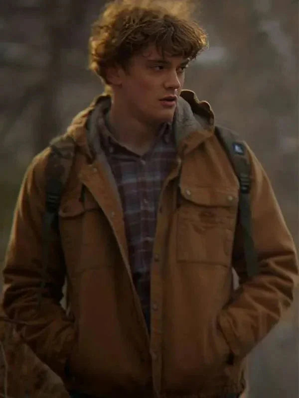 Vincent Muller Clown in a Cornfield 2025 Brown Jacket Clanton Jacket