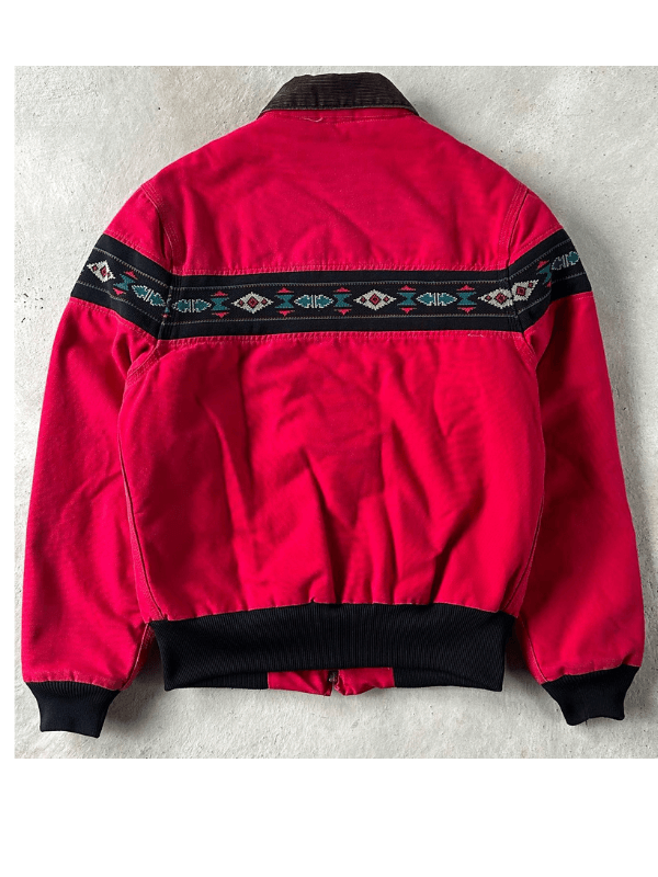 Vintage 90s Carhartt Santa Fe J77 RED Jacket