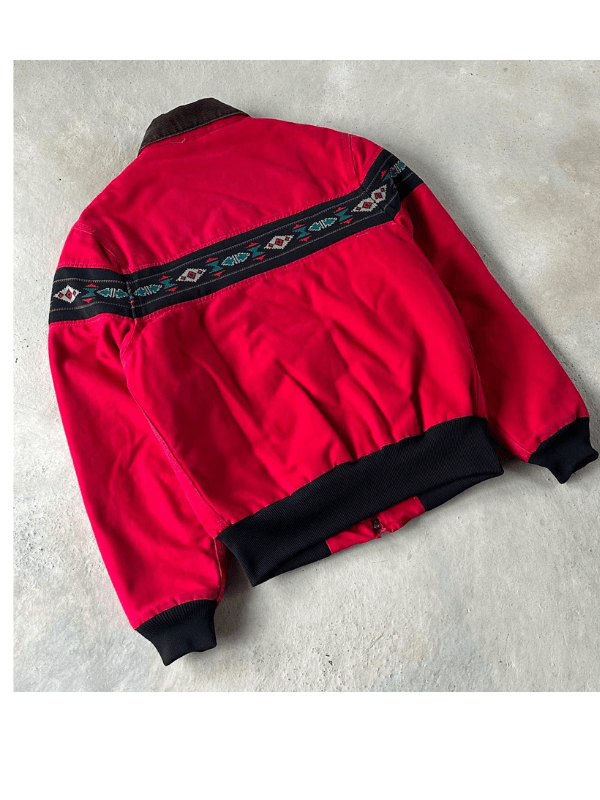 Vintage 90s Carhartt Santa Fe J77 RED Jacket