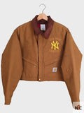 Vintage Carhartt X NY Yankees Crop Jacket Clanton Jacket