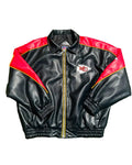 Vintage Kansas City Chiefs Leather Jacket Clanton Jacket