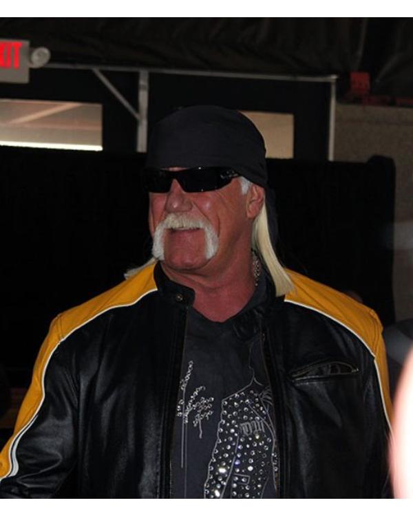 WWE Wrestler Hulk Hogan Leather Jacket Clanton Jacket