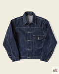 WWII Simplified Model Cowboy Selvedge Denim Jacket Clanton Jacket