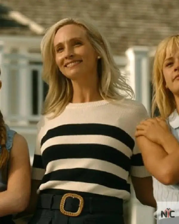 We Were Liars Candice King Striped Shirt Top Clanton Jacket