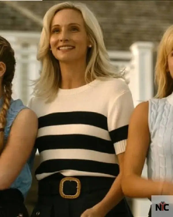 We Were Liars Candice King Striped Shirt Top Clanton Jacket