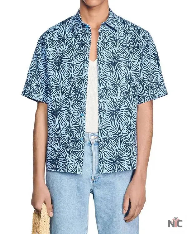We Were Liars Joseph Zada Blue Print Shirt Clanton Jacket