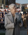 Wednesday 2022 Gwendoline Christie Trench Coat