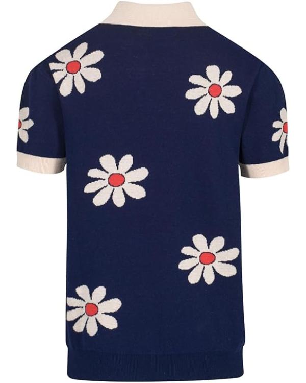 Wife Swap Real Housewives Edition Floral Polo Shirt