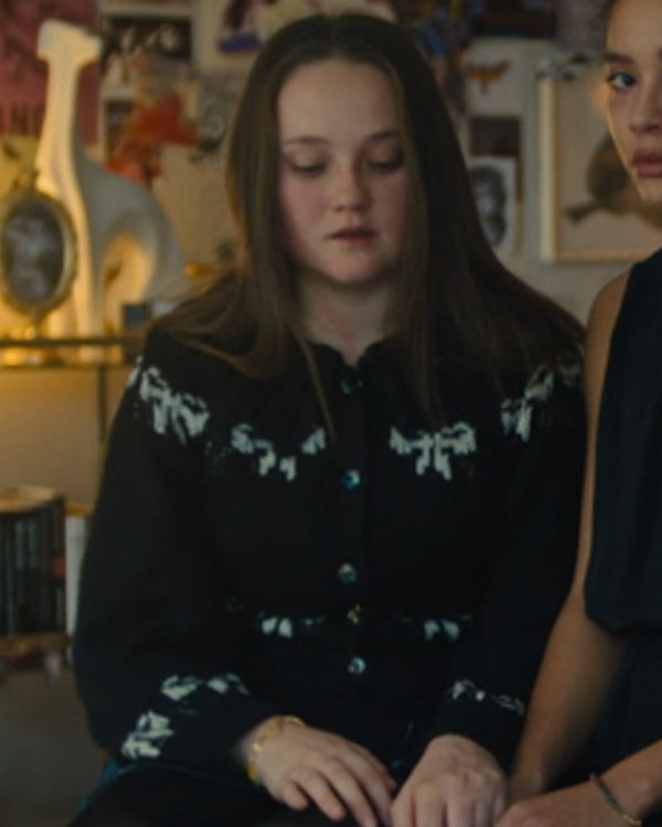 Wild Cherry S01 Isabelle Allen Black Bow Cardigan