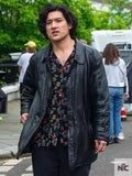 Will Sharpe Too Much S01 Black Leather Jacket Clanton Jacket