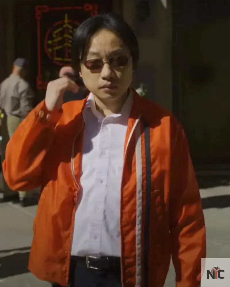 Willis Wu Interior Chinatown Orange Jacket Clanton Jacket