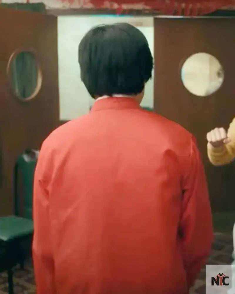 Willis Wu Interior Chinatown Orange Jacket Clanton Jacket