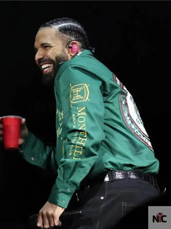 Wireless Festival 2025 Drake Green Shirt Clanton Jacket