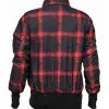 Women Plaid Zipper Jacket