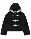 Women’s Short Duffel Coat Navy