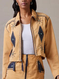 Womens Rodeo Hand Suede Jacket Clanton Jacket