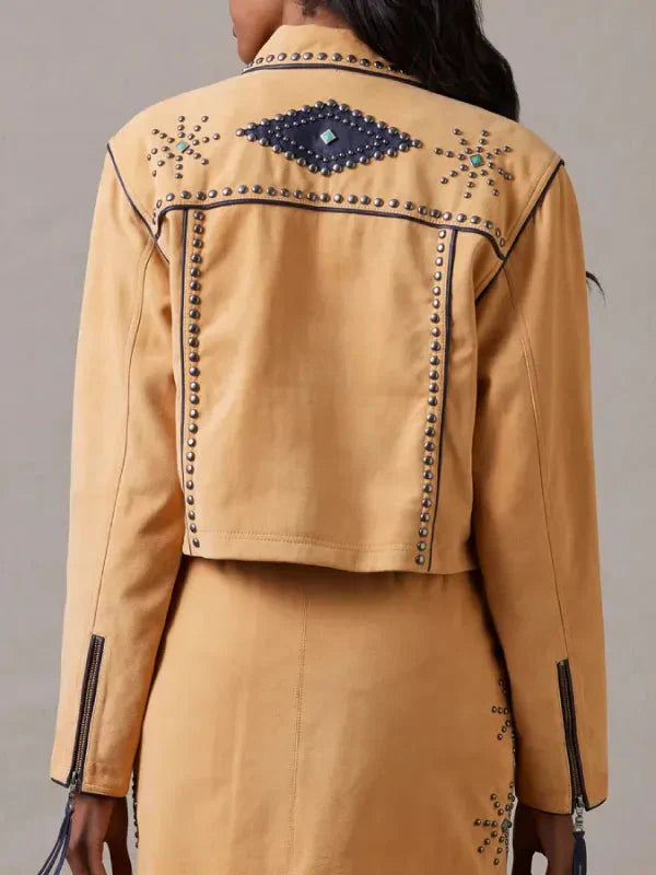 Womens Rodeo Hand Suede Jacket Clanton Jacket