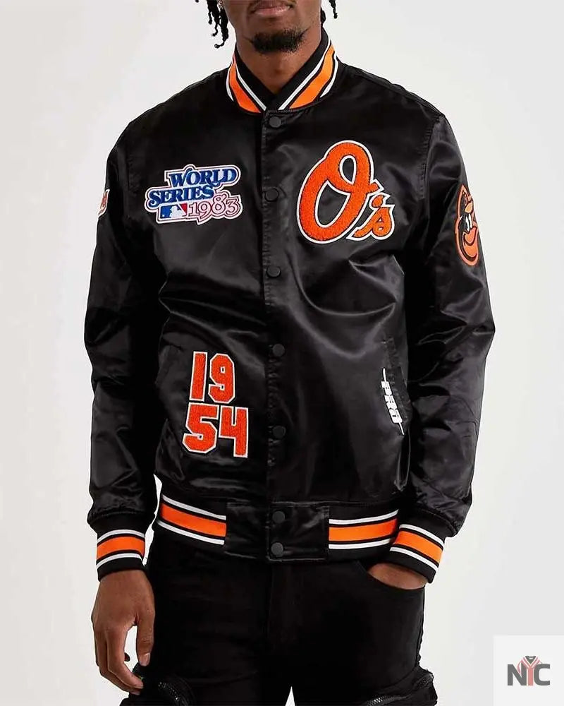 World Series 1983 Baltimore Orioles Jacket Clanton Jacket