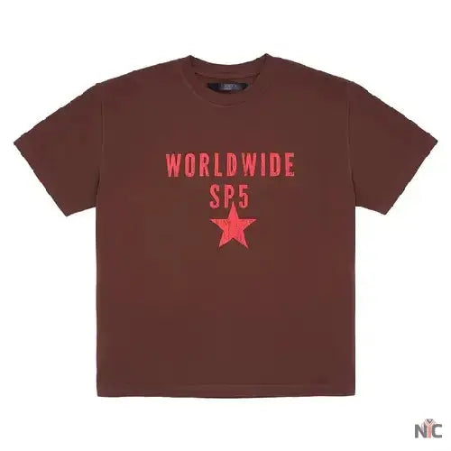 Worldwide SP5 Brown Sp5der T-Shirt Clanton Jacket
