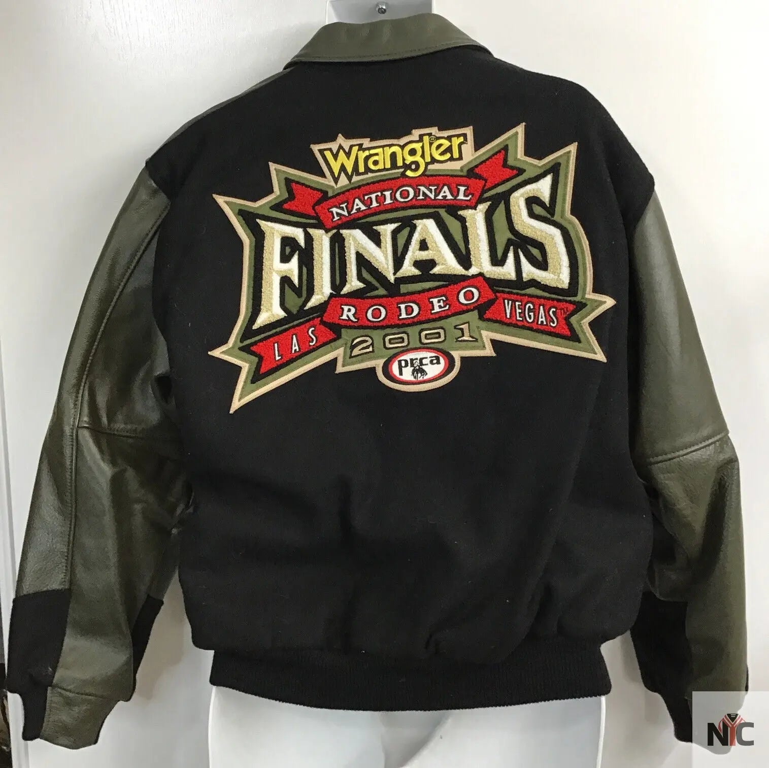 Wrangler NFR Leather Jacket Clanton Jacket