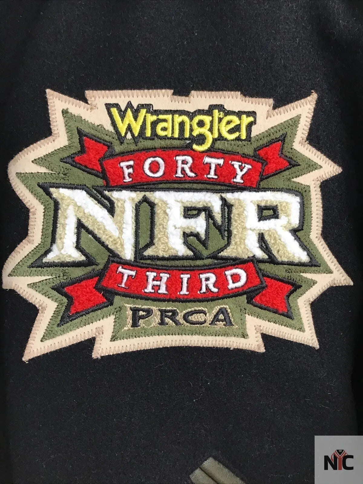 Wrangler NFR Leather Jacket Clanton Jacket