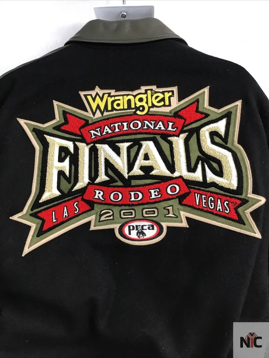 Wrangler NFR Leather Jacket Clanton Jacket