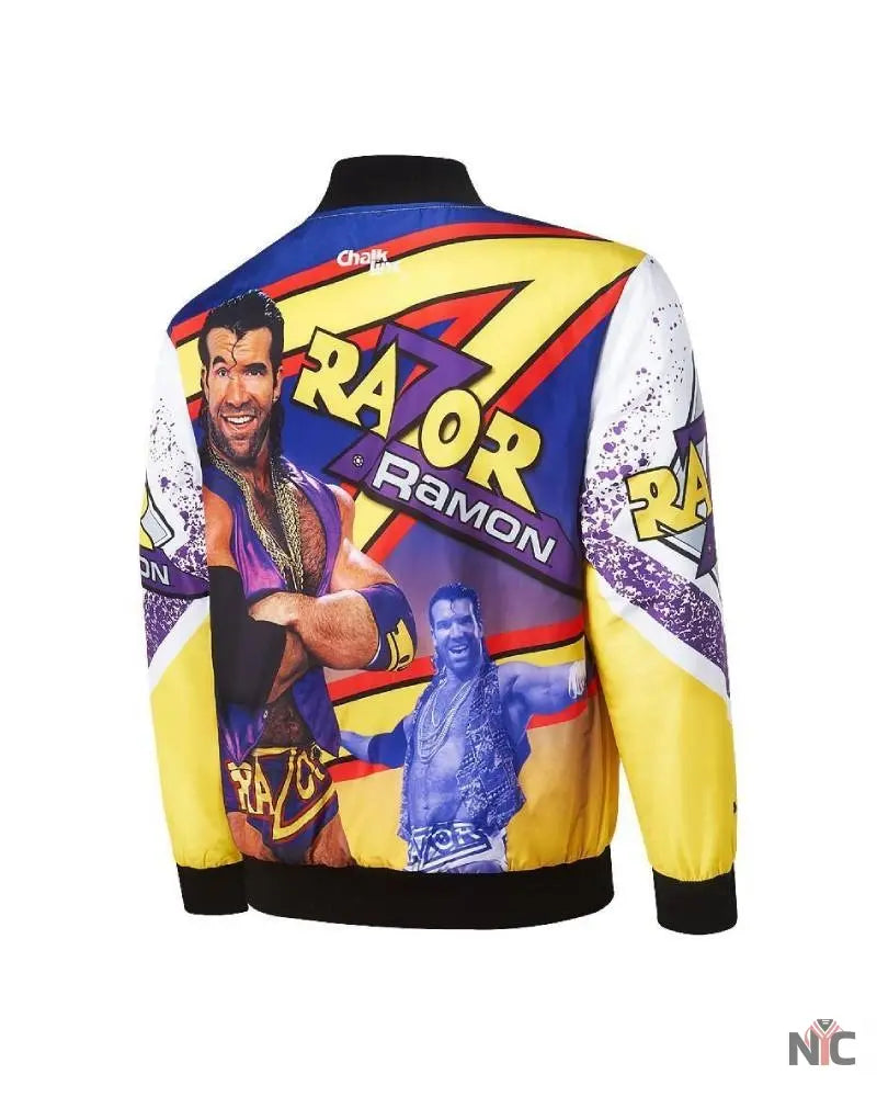 Wwe Retro Razor Ramon Fanimation Jacket Clanton Jacket