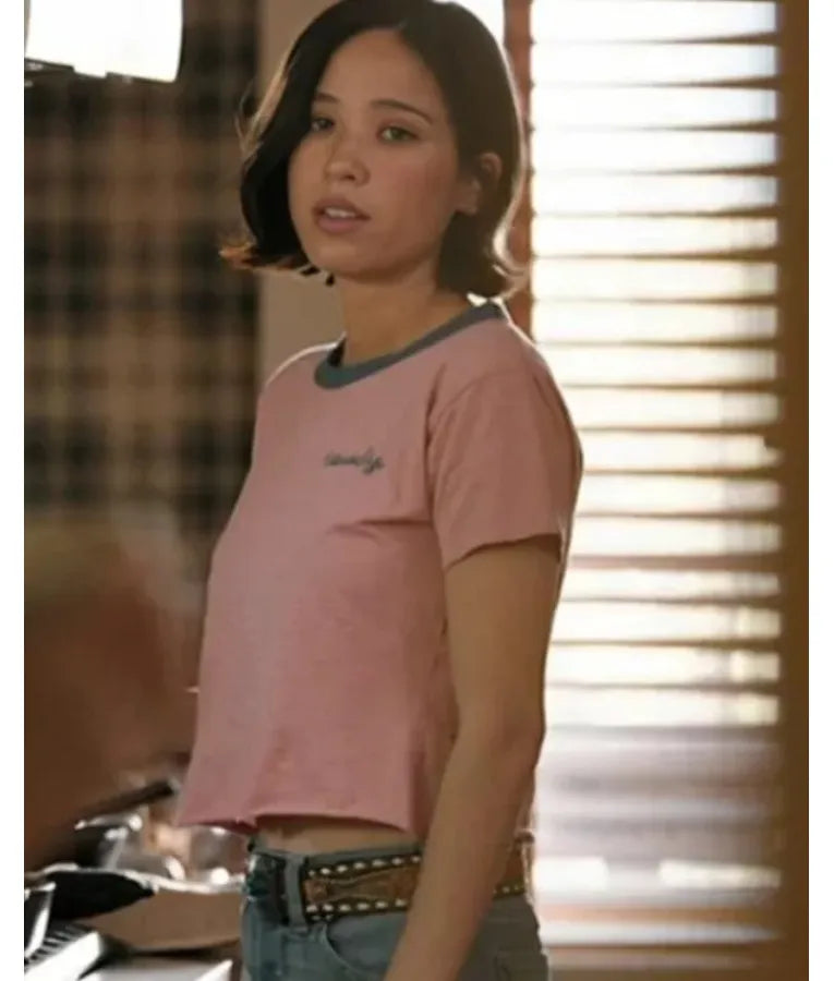 Yellowstone S05 Monica Dutton Pink T-Shirt