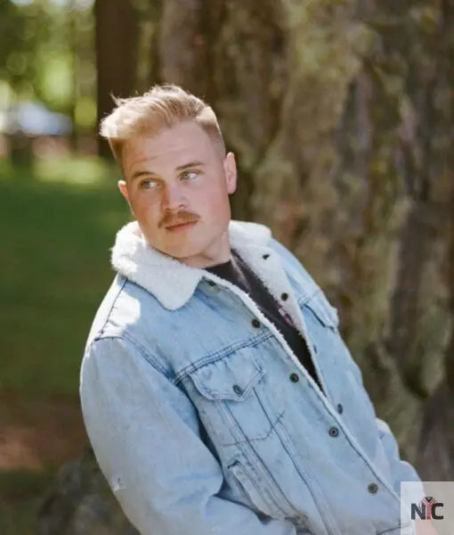 Zach Bryan Blue Denim Jacket Clanton Jacket