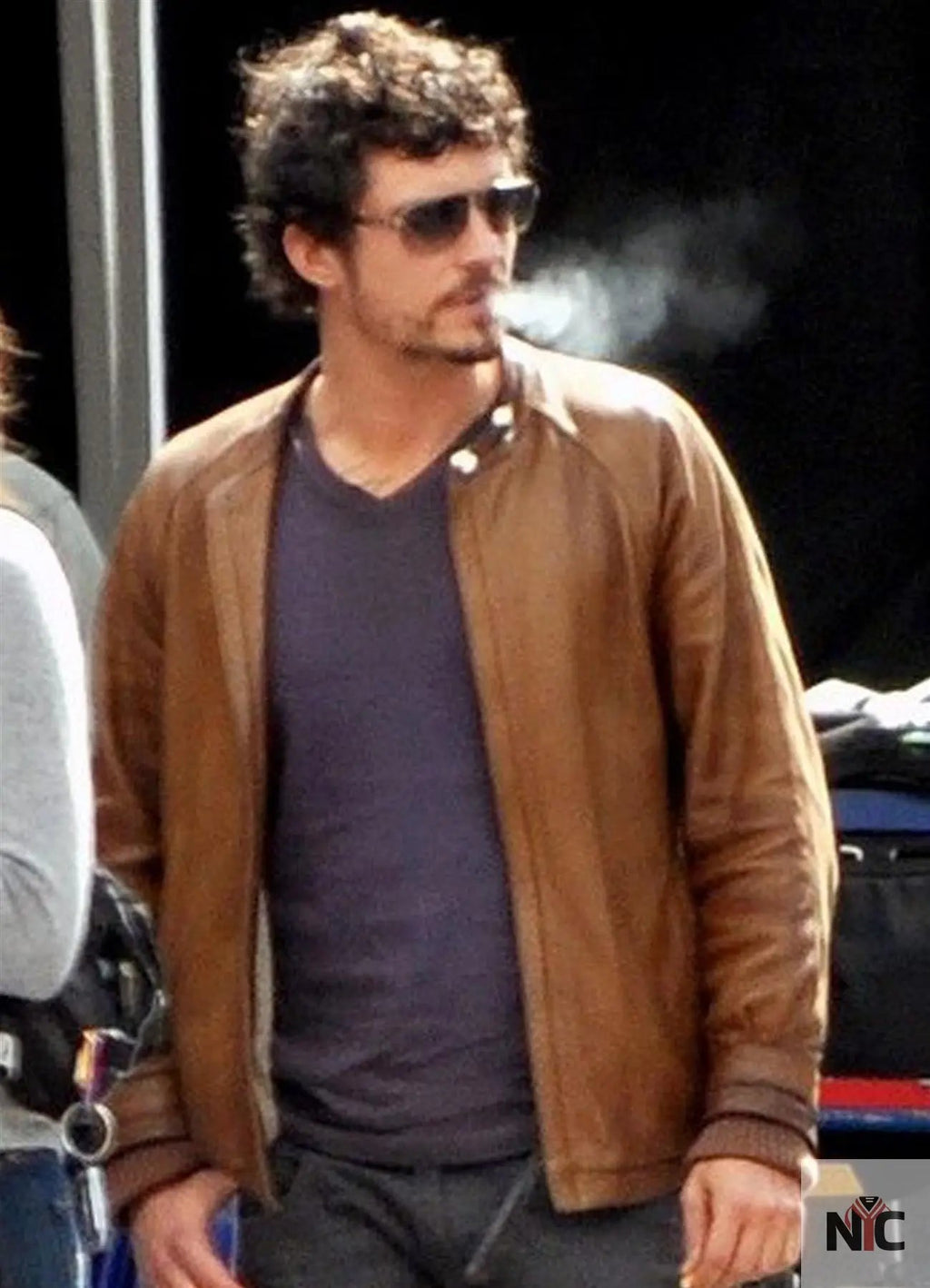 Zulu Orlando Bloom Leather Jacket Clanton Jacket