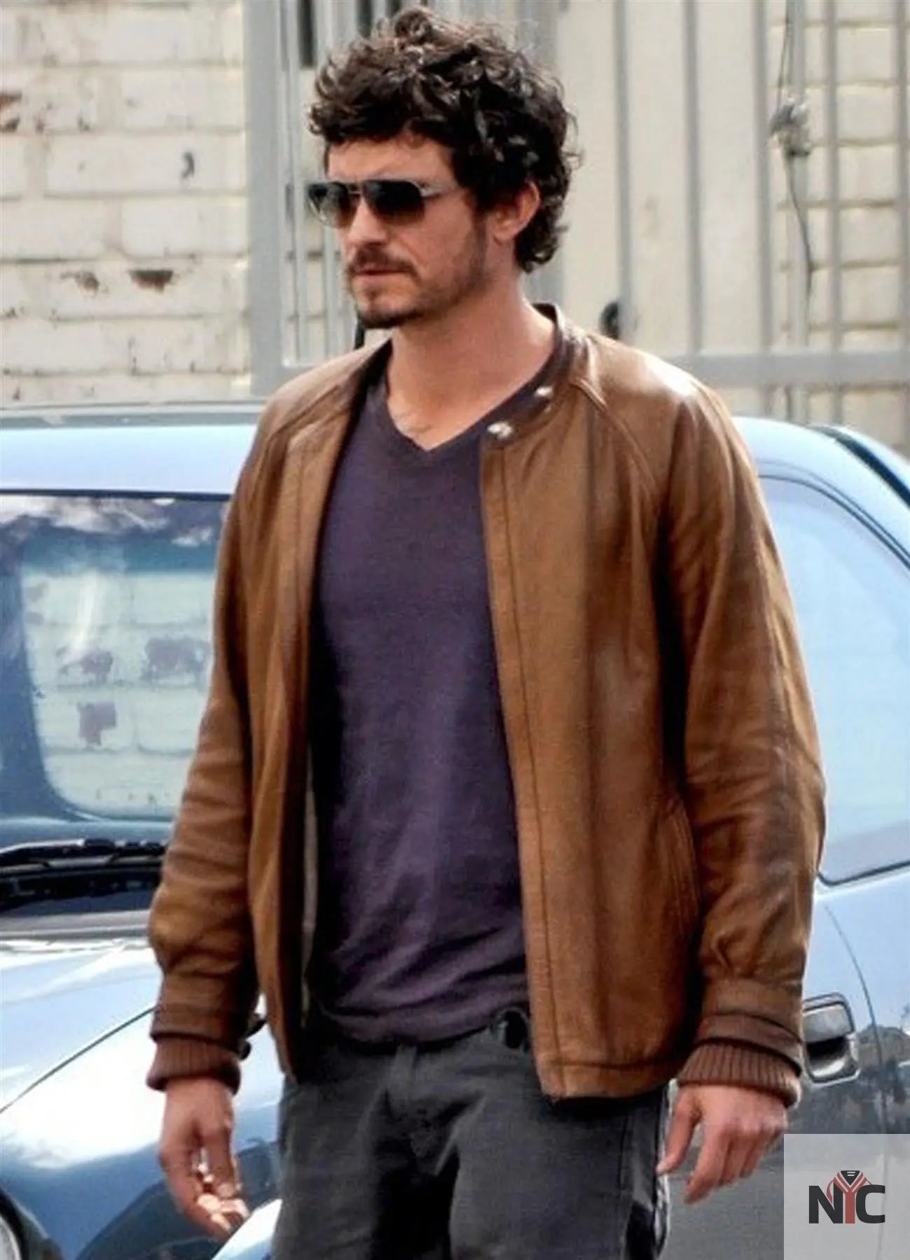 Zulu Orlando Bloom Leather Jacket Clanton Jacket