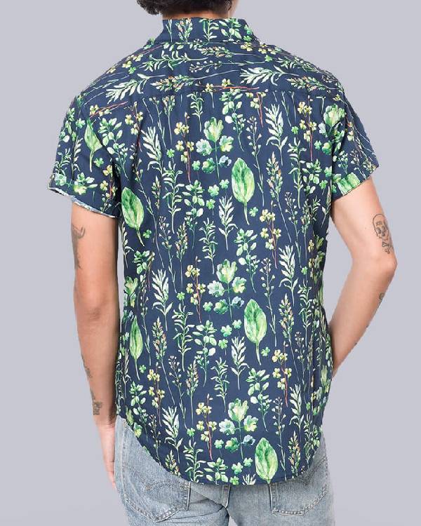 Loot S03 Ron Funches Leaf Print Shirt