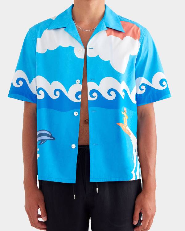 Love Island AU S07 Ross Weightman Floral Shirt