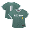 Infant Boston Red Sox Rafael Devers Nike Green 2025 City Connect Limited Player Jersey Kansas Jacket
