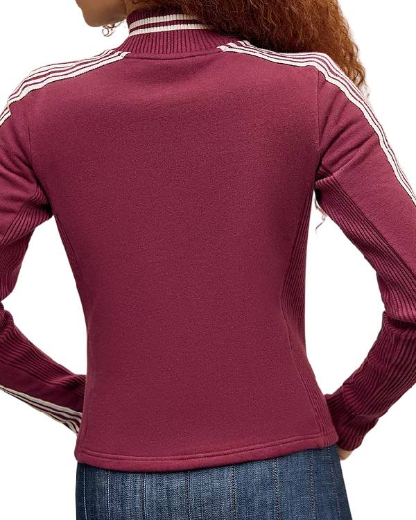 Daddy Issues Aimee Lou Wood Red Striped Track Jacket