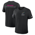 Arizona Cardinals Nike Black 2025 NFL Crucial Catch Tri-Blend Dri-FIT T-Shirt Trendy Layer