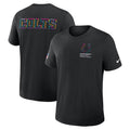 Indianapolis Colts Nike Black 2025 NFL Crucial Catch Tri-Blend Dri-FIT T-Shirt Trendy Layer