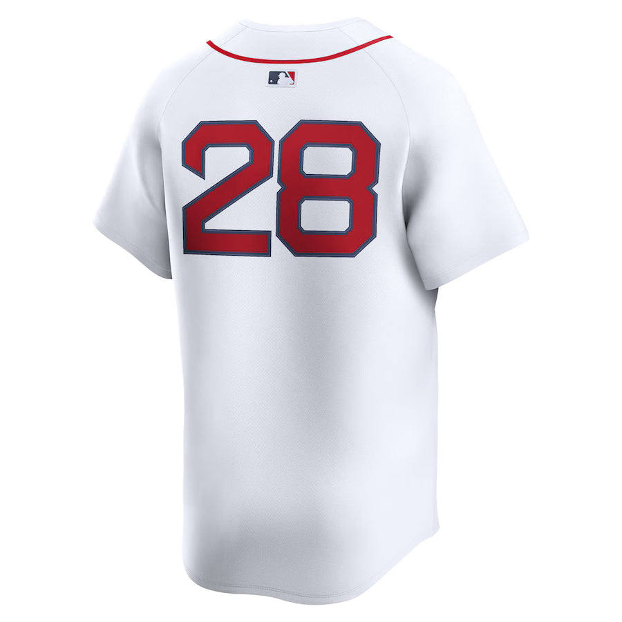 Men's Boston Red Sox Kristian Campbell Nike White Home Limited Jersey Kansas Jacket