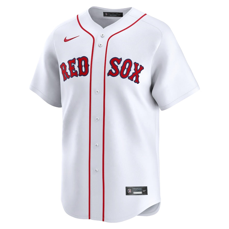 Men's Boston Red Sox Masataka Yoshida Nike White Home Limited Player Jersey Kansas Jacket