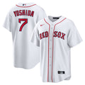 Men's Boston Red Sox Masataka Yoshida Nike White Replica Player Jersey Kansas Jacket