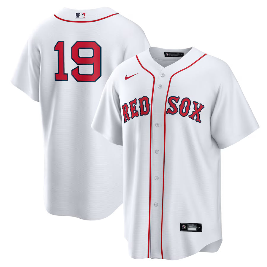 Men's Boston Red Sox Roman Anthony Nike White Home Replica Jersey Kansas Jacket