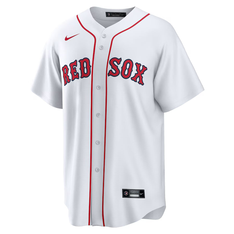 Men's Boston Red Sox Roman Anthony Nike White Home Replica Jersey Kansas Jacket