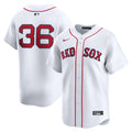 Men's Boston Red Sox Triston Casas Nike White Home Limited Player Jersey Kansas Jacket