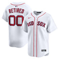 Men's Boston Red Sox Nike White Home Limited Pick-A-Player Retired Roster Jersey Kansas Jacket